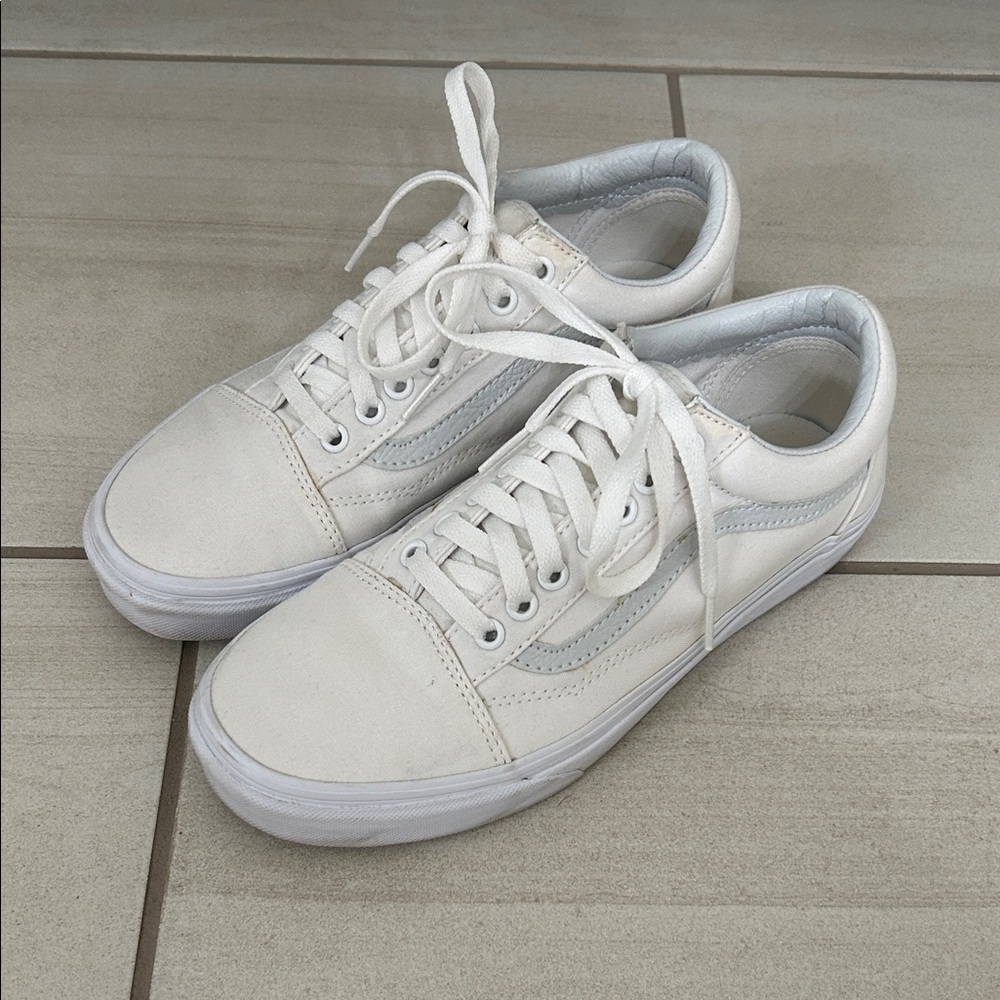 Vans White Sneakers